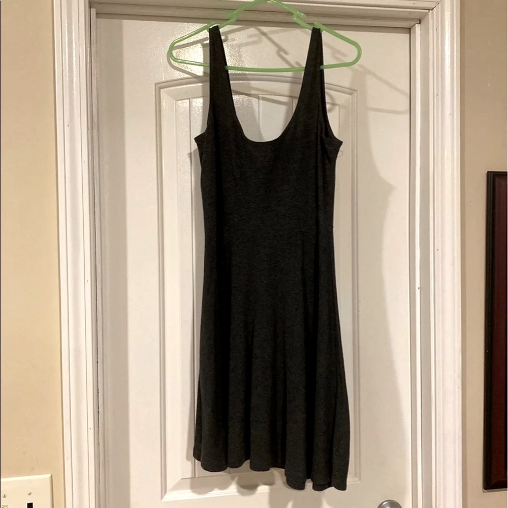 Dark Grey Skater Dress Size M